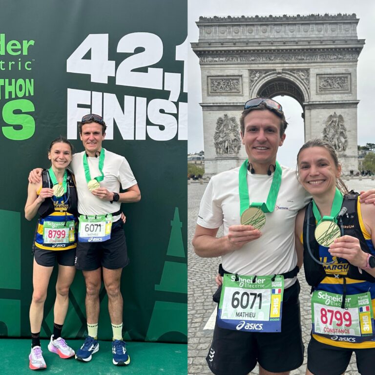 Constance Podvin sous les 3 heures au Marathon de Paris